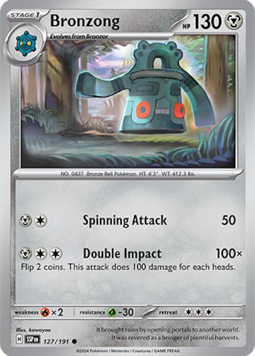 Bronzong (127/191) [Scarlet & Violet: Surging Sparks] | Good Games Morley