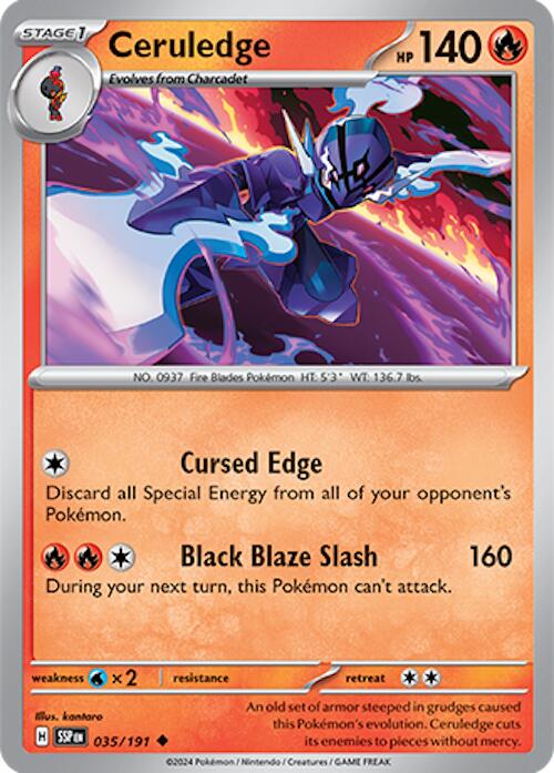 Ceruledge (035/191) [Scarlet & Violet: Surging Sparks] | Good Games Morley