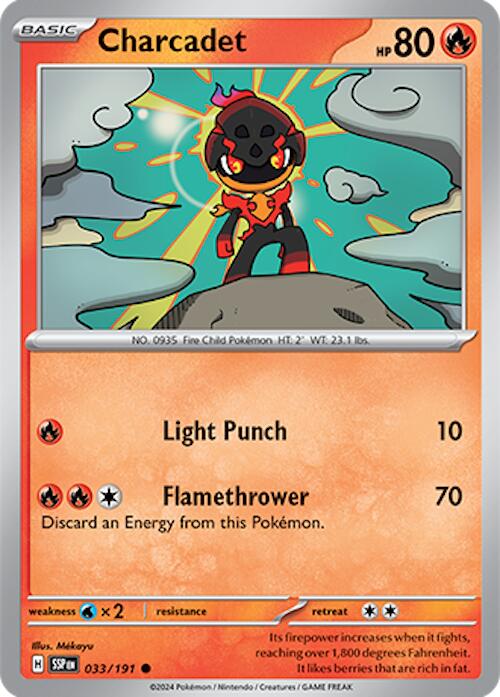 Charcadet (033/191) [Scarlet & Violet: Surging Sparks] | Good Games Morley
