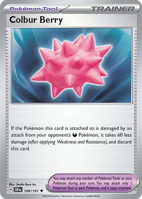 Colbur Berry (168/191) [Scarlet & Violet: Surging Sparks] | Good Games Morley
