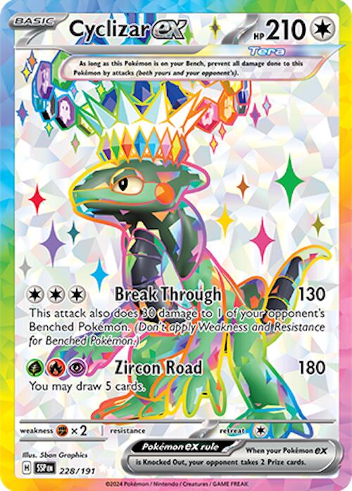 Cyclizar ex (228/191) [Scarlet & Violet: Surging Sparks] | Good Games Morley