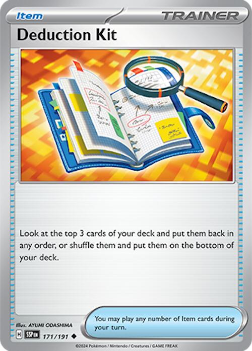 Deduction Kit (171/191) [Scarlet & Violet: Surging Sparks] | Good Games Morley