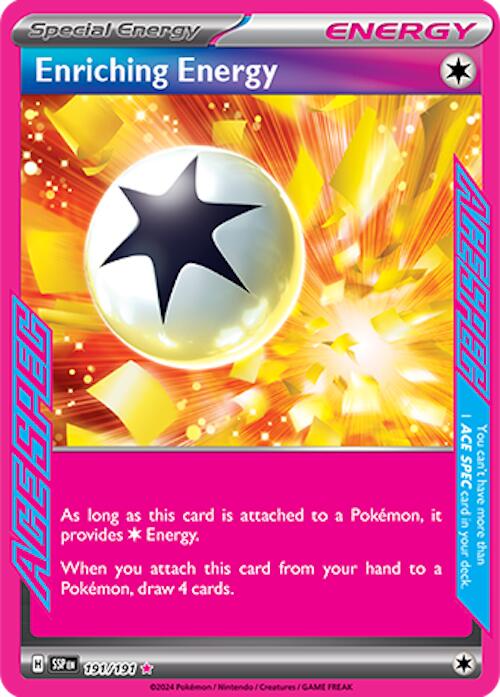 Enriching Energy (191/191) [Scarlet & Violet: Surging Sparks] | Good Games Morley