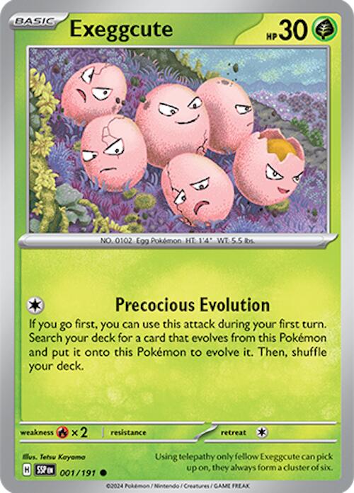Exeggcute (001/191) [Scarlet & Violet: Surging Sparks] | Good Games Morley