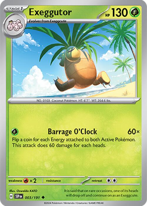 Exeggutor (003/191) [Scarlet & Violet: Surging Sparks] | Good Games Morley