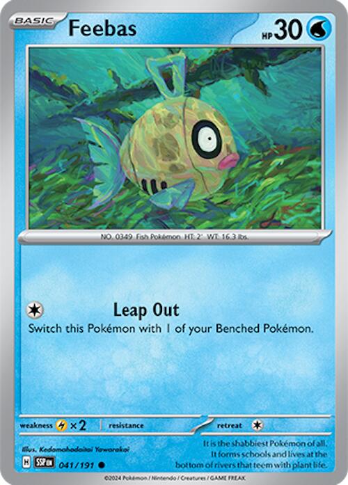 Feebas (041/191) [Scarlet & Violet: Surging Sparks] | Good Games Morley