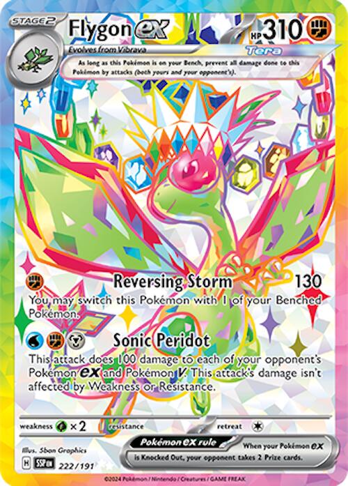 Flygon ex (222/191) [Scarlet & Violet: Surging Sparks] | Good Games Morley