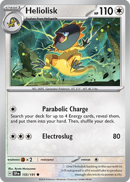 Heliolisk (155/191) [Scarlet & Violet: Surging Sparks] | Good Games Morley