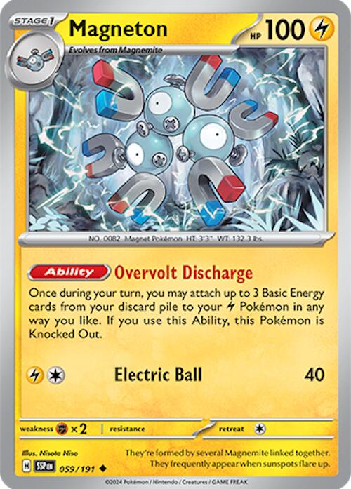 Magneton (059/191) [Scarlet & Violet: Surging Sparks] | Good Games Morley