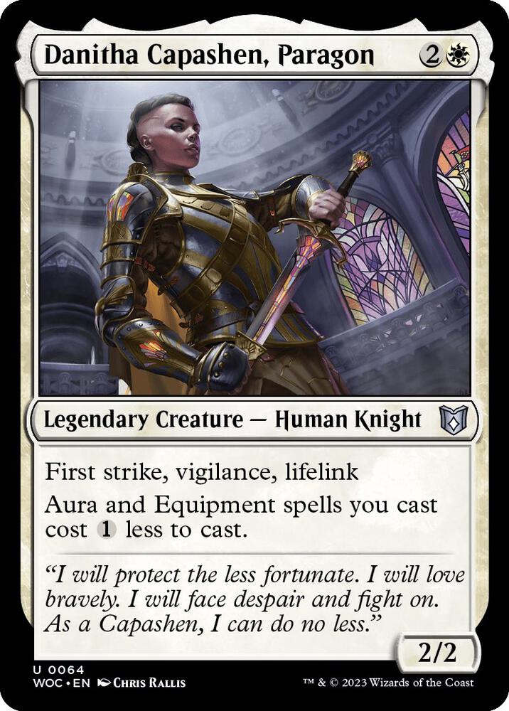 Danitha Capashen, Paragon 64/173 (Commander: Wilds of Eldraine)  | Good Games Morley