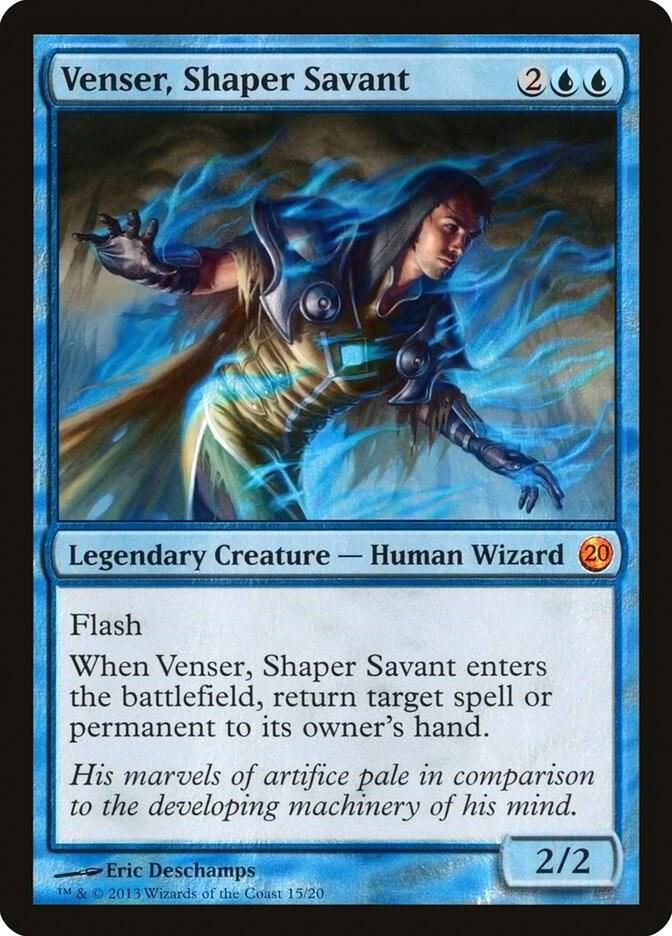 Venser, Shaper Savant 15 (From the Vault: Twenty)  - Foil | Good Games Morley