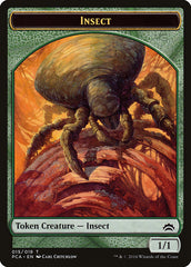 Goat // Insect Double-Sided Token [Planechase Anthology Tokens] | Good Games Morley