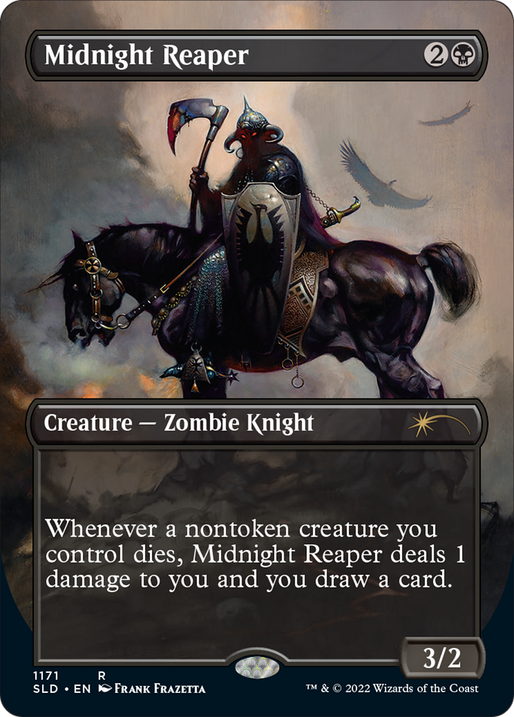 Midnight Reaper (Borderless) [Secret Lair Drop Series] | Good Games Morley