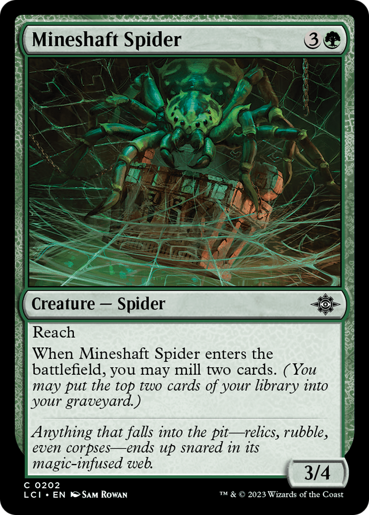 Mineshaft Spider [The Lost Caverns of Ixalan] | Good Games Morley