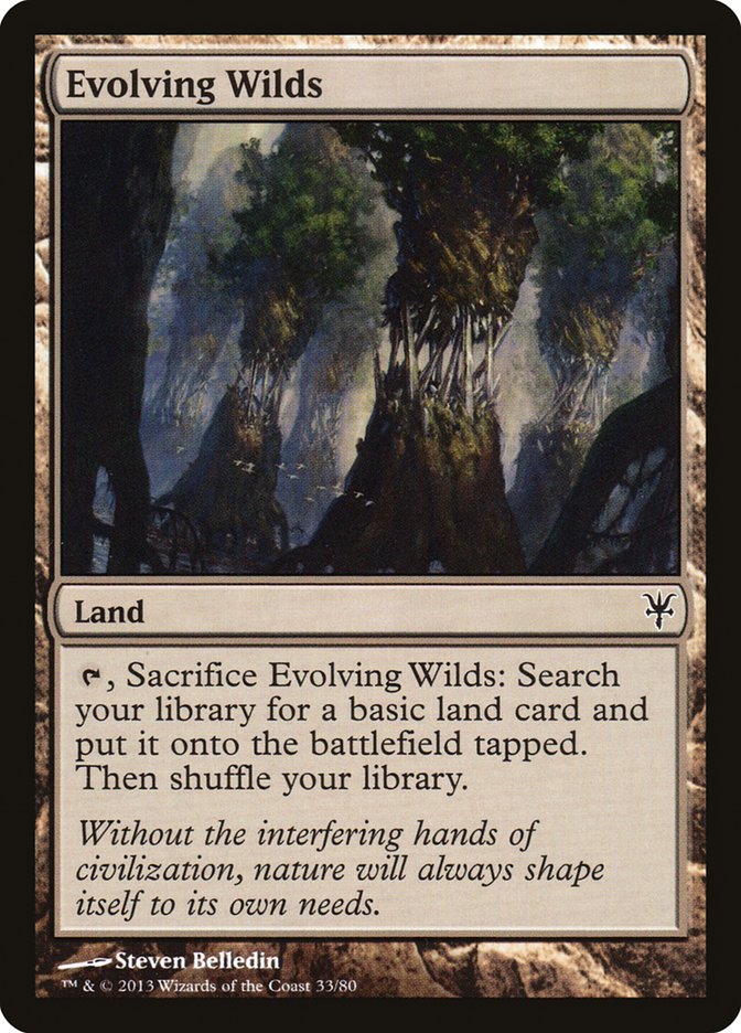 Evolving Wilds [Duel Decks: Sorin vs. Tibalt] | Good Games Morley