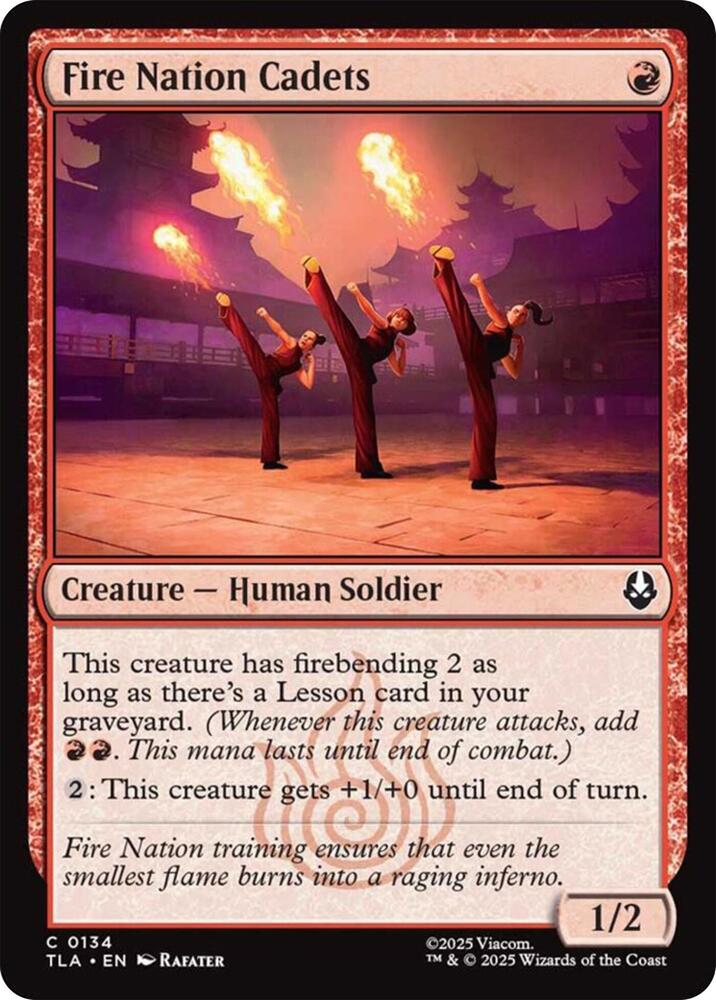 Fire Nation Cadets 134 (Avatar: The Last Airbender)  | Good Games Morley