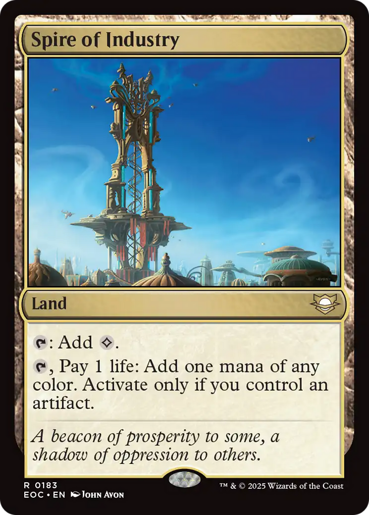 Spire of Industry [Edge of Eternities Commander] | Good Games Morley