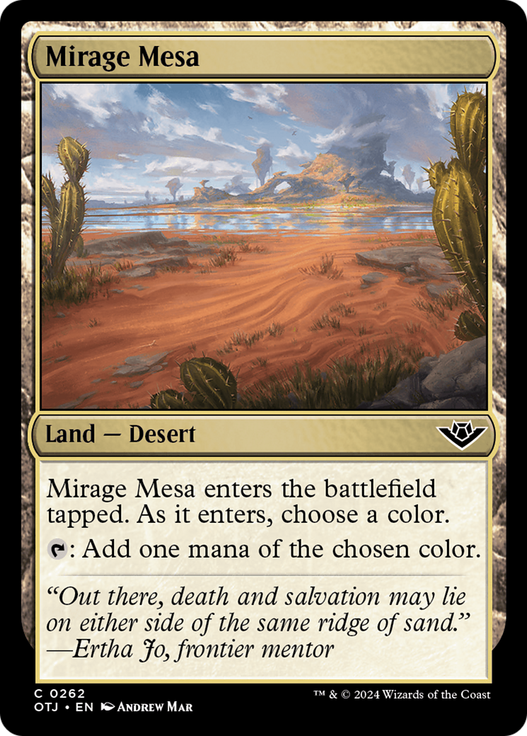 Mirage Mesa [Outlaws of Thunder Junction] | Good Games Morley