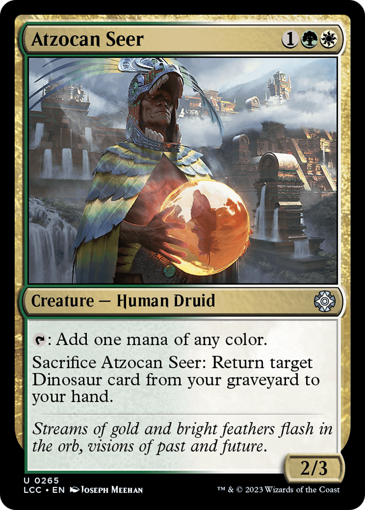 Atzocan Seer [The Lost Caverns of Ixalan Commander] | Good Games Morley