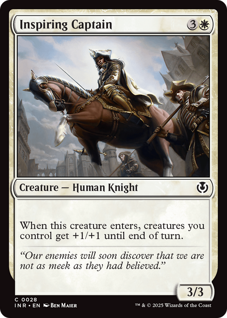 Inspiring Captain [Innistrad Remastered] | Good Games Morley