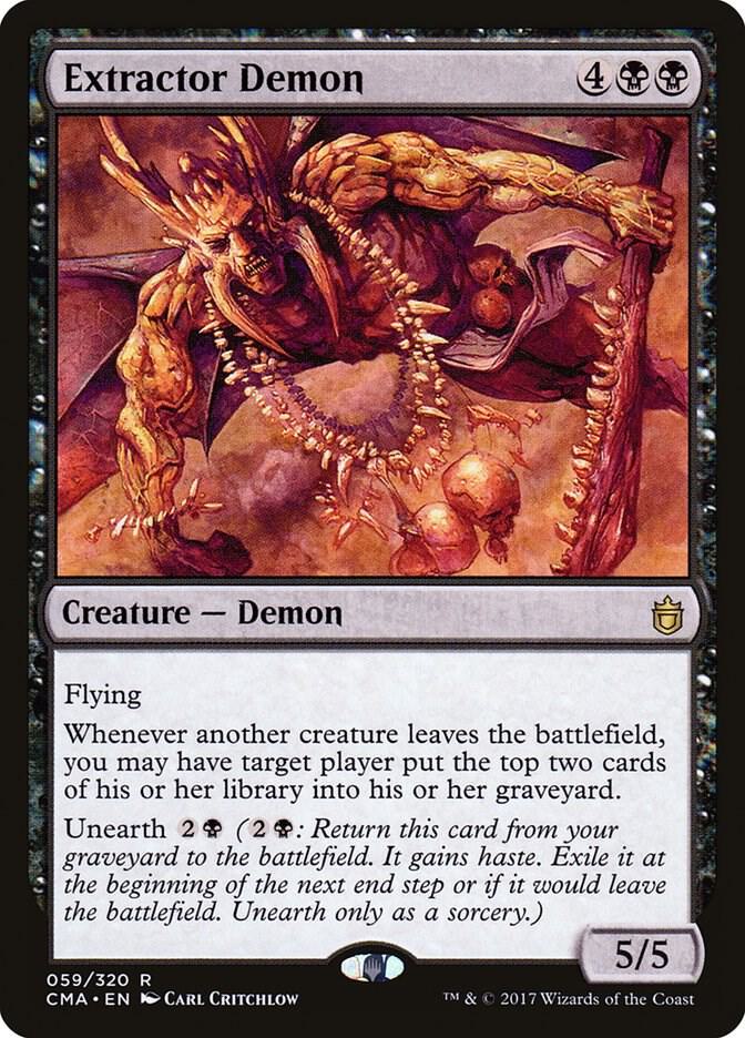Extractor Demon 59/320 (Commander Anthology)  | Good Games Morley