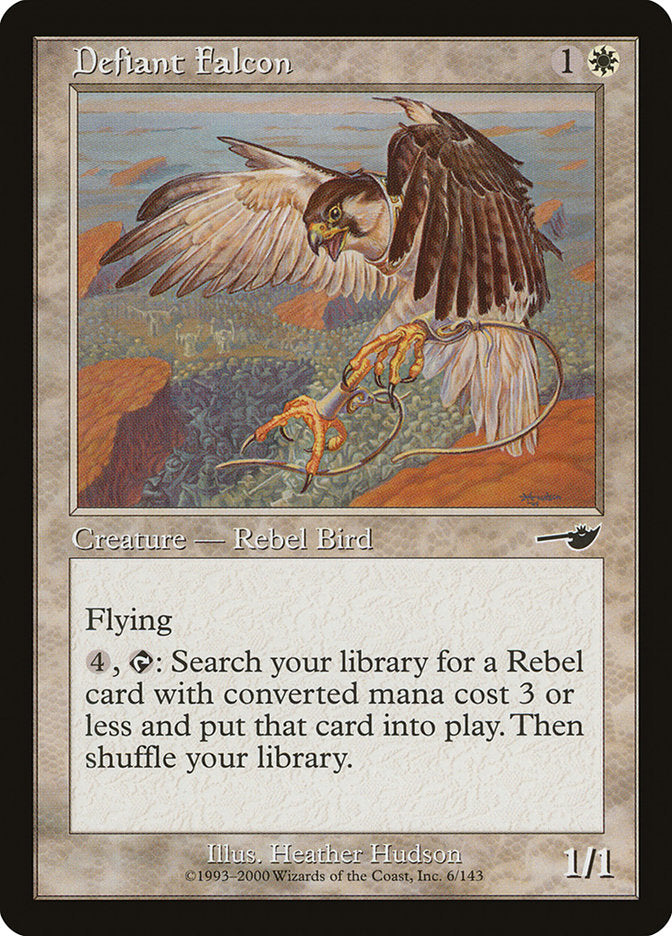 Defiant Falcon 6/143 (Nemesis)  - Foil | Good Games Morley
