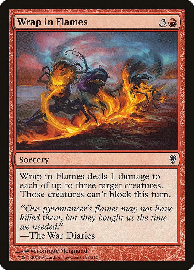 Wrap in Flames 158/210 (Conspiracy)  - Foil | Good Games Morley