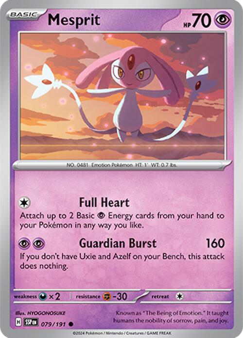 Mesprit (079/191) [Scarlet & Violet: Surging Sparks] | Good Games Morley
