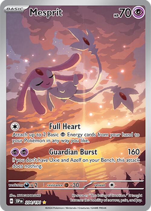 Mesprit (204/191) [Scarlet & Violet: Surging Sparks] | Good Games Morley