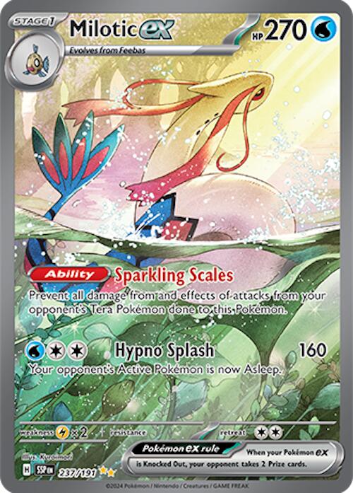 Milotic ex (237/191) [Scarlet & Violet: Surging Sparks] | Good Games Morley