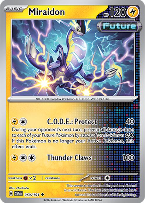Miraidon (069/191) [Scarlet & Violet: Surging Sparks] | Good Games Morley