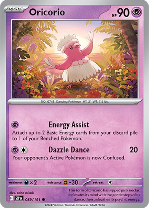 Oricorio (089/191) [Scarlet & Violet: Surging Sparks] | Good Games Morley