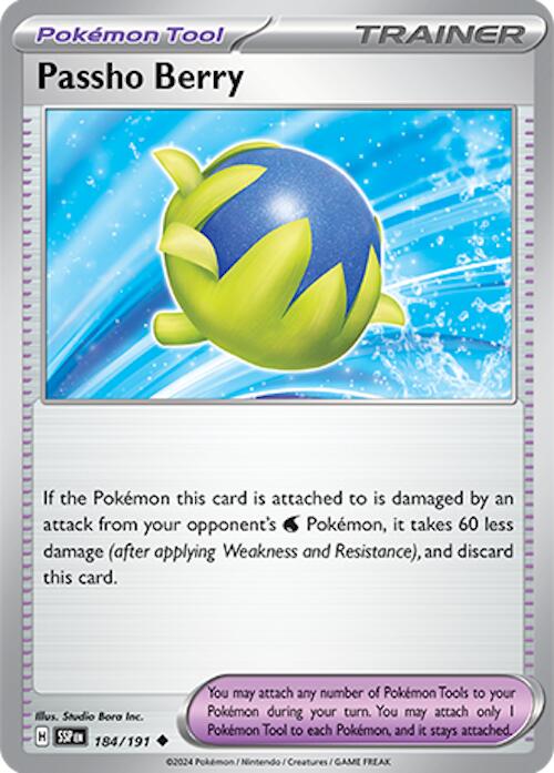 Passho Berry (184/191) [Scarlet & Violet: Surging Sparks] | Good Games Morley