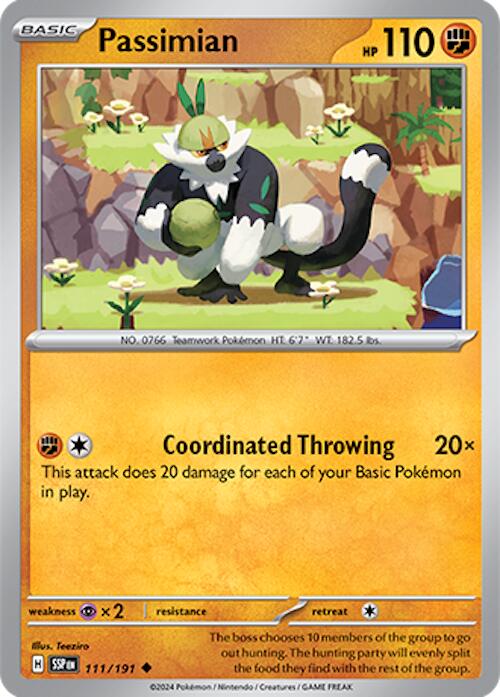 Passimian (111/191) [Scarlet & Violet: Surging Sparks] | Good Games Morley
