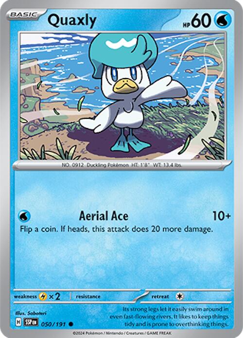 Quaxly (050/191) [Scarlet & Violet: Surging Sparks] | Good Games Morley