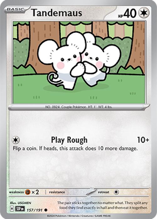 Tandemaus (157/191) [Scarlet & Violet: Surging Sparks] | Good Games Morley