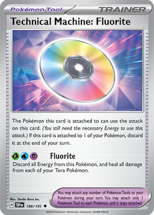 Technical Machine: Fluorite (188/191) [Scarlet & Violet: Surging Sparks] | Good Games Morley