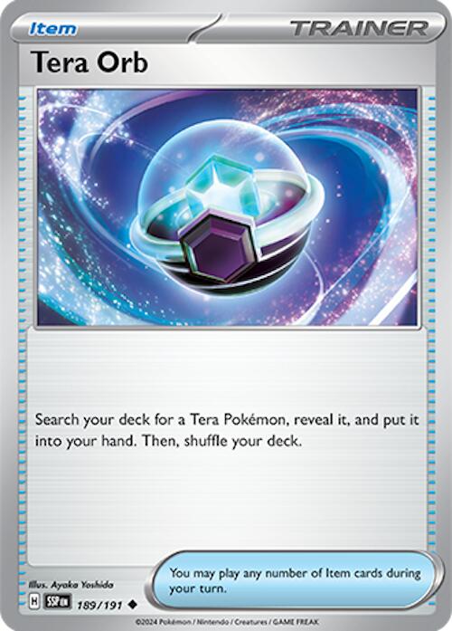 Tera Orb (189/191) [Scarlet & Violet: Surging Sparks] | Good Games Morley