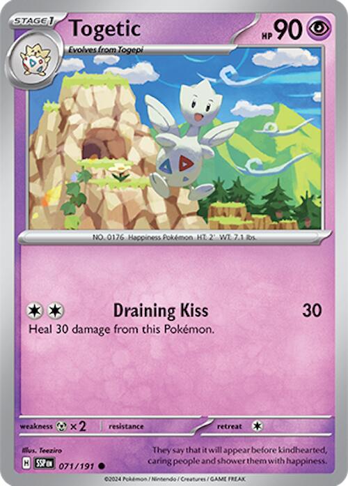 Togetic (071/191) [Scarlet & Violet: Surging Sparks] | Good Games Morley