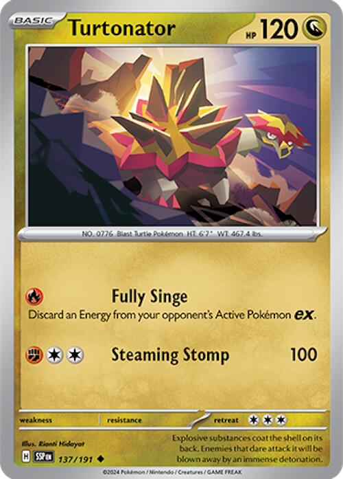 Turtonator (137/191) [Scarlet & Violet: Surging Sparks] | Good Games Morley
