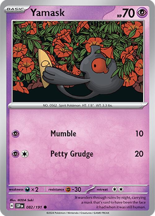 Yamask (082/191) [Scarlet & Violet: Surging Sparks] | Good Games Morley