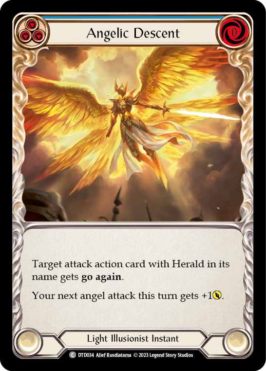 Angelic Descent (Blue) [DTD034] (Dusk Till Dawn) | Good Games Morley