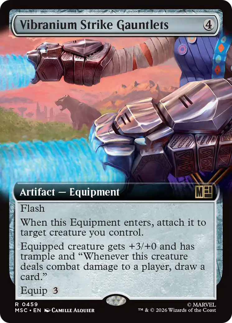 Vibranium Strike Gauntlets (Extended Art) [Marvel Super Heroes Commander] | Good Games Morley