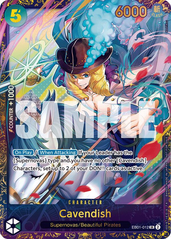Cavendish (Treasure Cup 2024) [One Piece Promotion Cards] | Good Games Morley