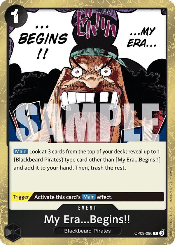 My Era...Begins!! OP09-096 (Emperors in the New World)  - Foil | Good Games Morley