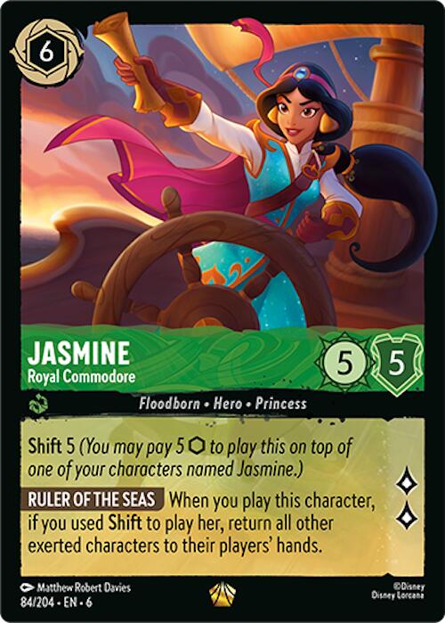 Jasmine - Royal Commodore (84/204) [Azurite Sea] | Good Games Morley