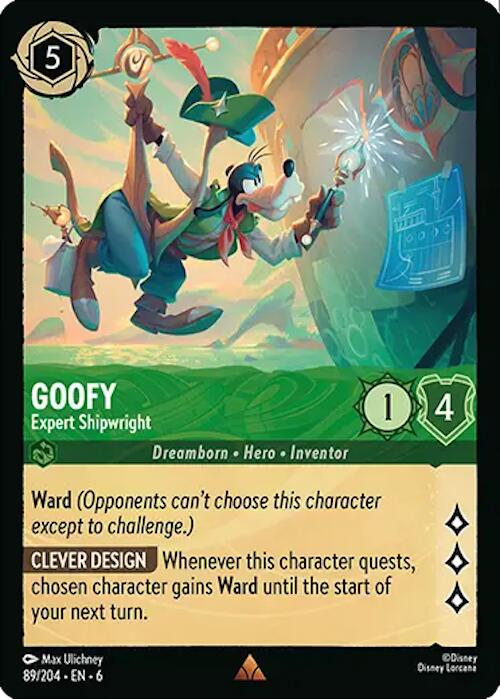 Goofy - Expert Shipwright (89/204) [Azurite Sea] | Good Games Morley