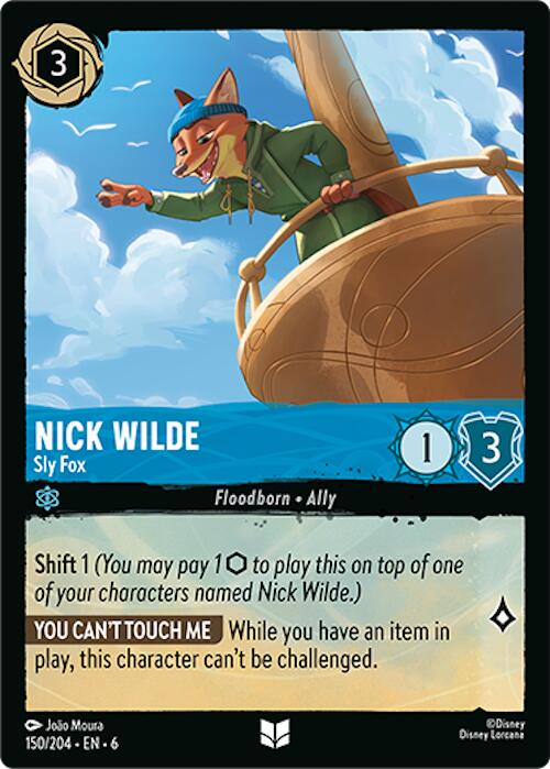 Nick Wilde - Sly Fox (150/204) [Azurite Sea] | Good Games Morley