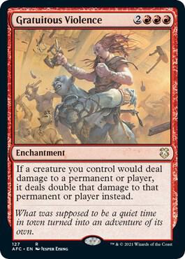 Gratuitous Violence 127/62 (Commander: Adventures in the Forgotten Realms)  | Good Games Morley