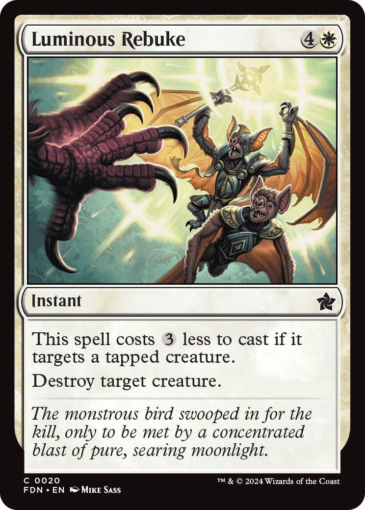 Luminous Rebuke [Foundations] | Good Games Morley